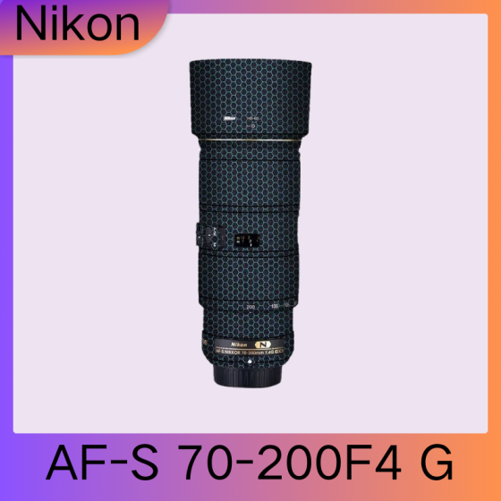 Lentes Nikon AF-S70-200F4 G  - Pele câmera, adesivo câmera - com alta resistência a arranhões, à prova d'água e com design elegante.